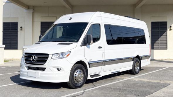 fort lauderdale wedding sprinter van rental