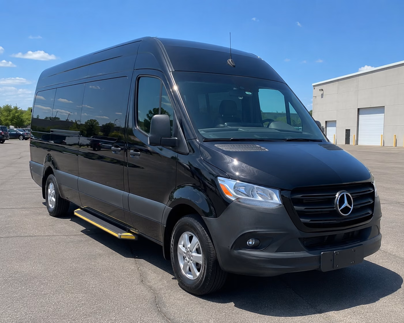 fort lauderdale sprinter van booking step 1