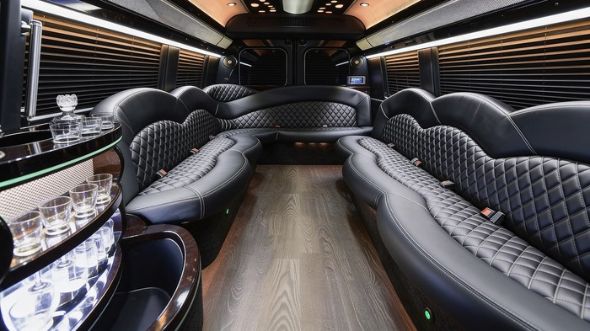 sprinter limousine inside fort lauderdale